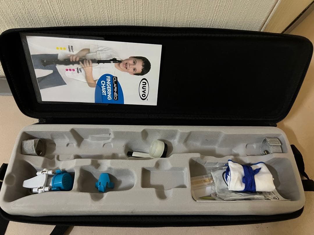 【極美品】nuvo ホワイトクラリネット ケース付き