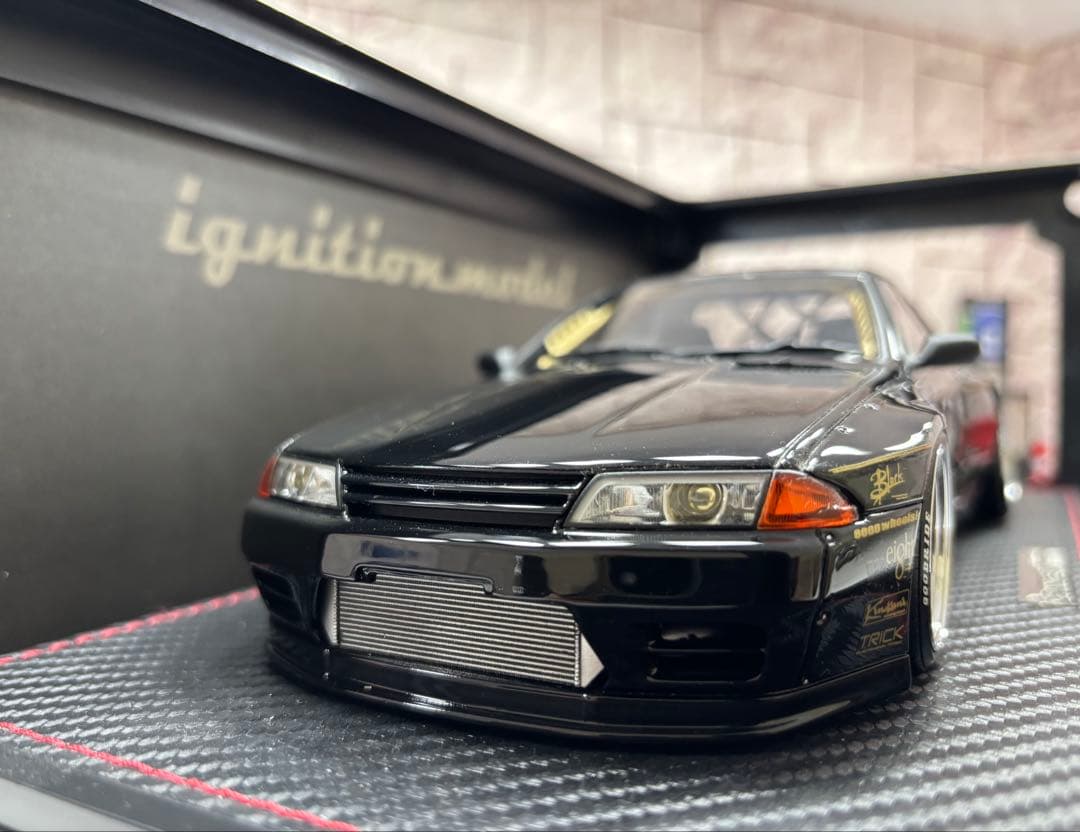1/18ミニカー　イグニッションモデル　R32パンデムGTR【新品】ブラック