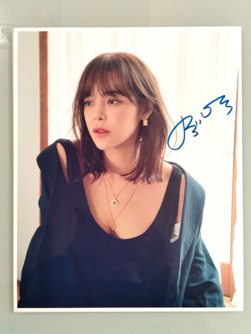 パクシヨン直筆サイン入り超 大型写真… Park Si-yeon