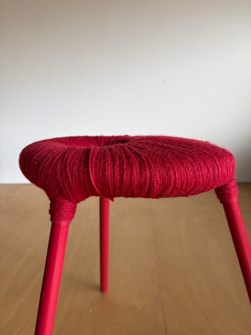 OLD IKEA 毛糸のスツール Eskilstuna 1999