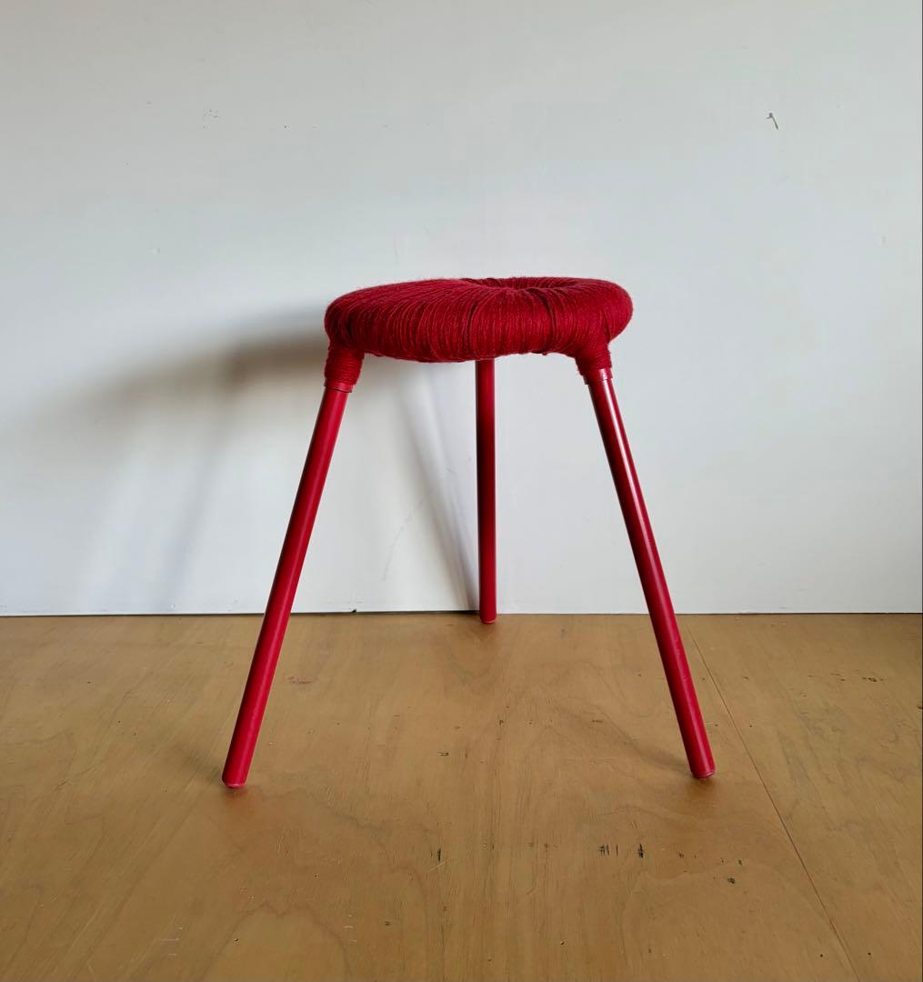OLD IKEA 毛糸のスツール Eskilstuna 1999