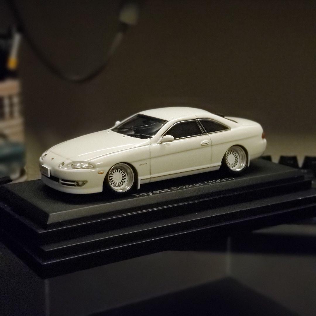 トヨタ 30ソアラ ホワイト 1/43