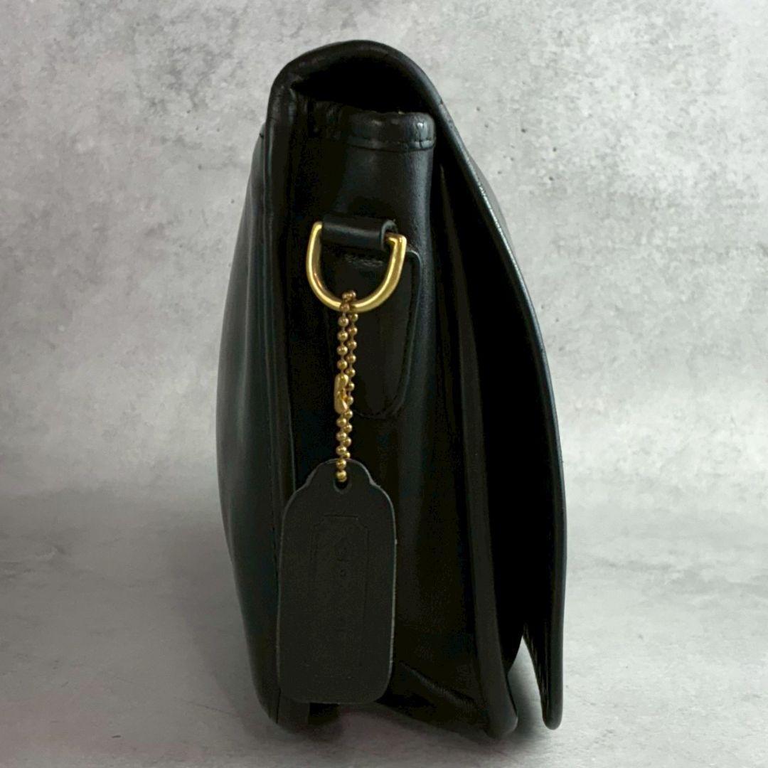 極美品 Vintage Coach Pocket Purse Black USA