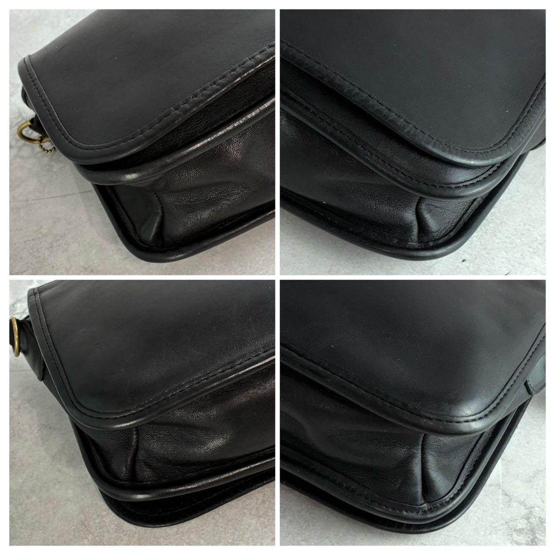 極美品 Vintage Coach Pocket Purse Black USA