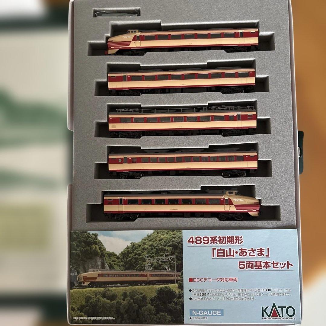 【新同】KATO 10-239 489系初期形白山・あさま基本5両16
