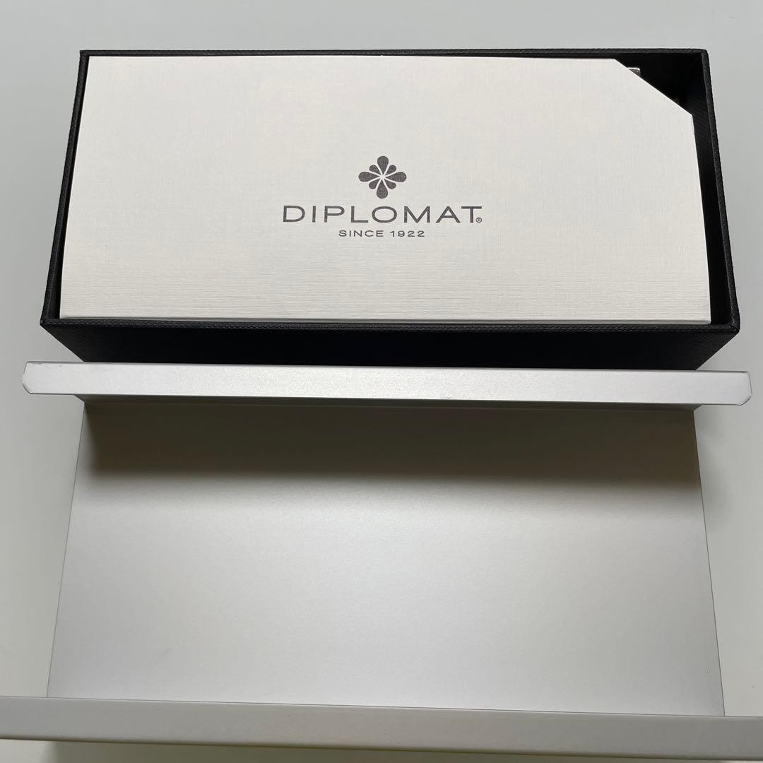 【新品】DIPLOMAT 　ディプロマット　ボールペン　ドイツ　紺色　プレゼント