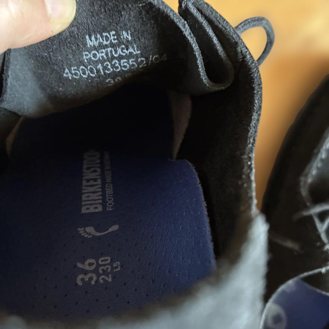 Birkenstock ビルケンシュトック スウェードウッティレース23㎝