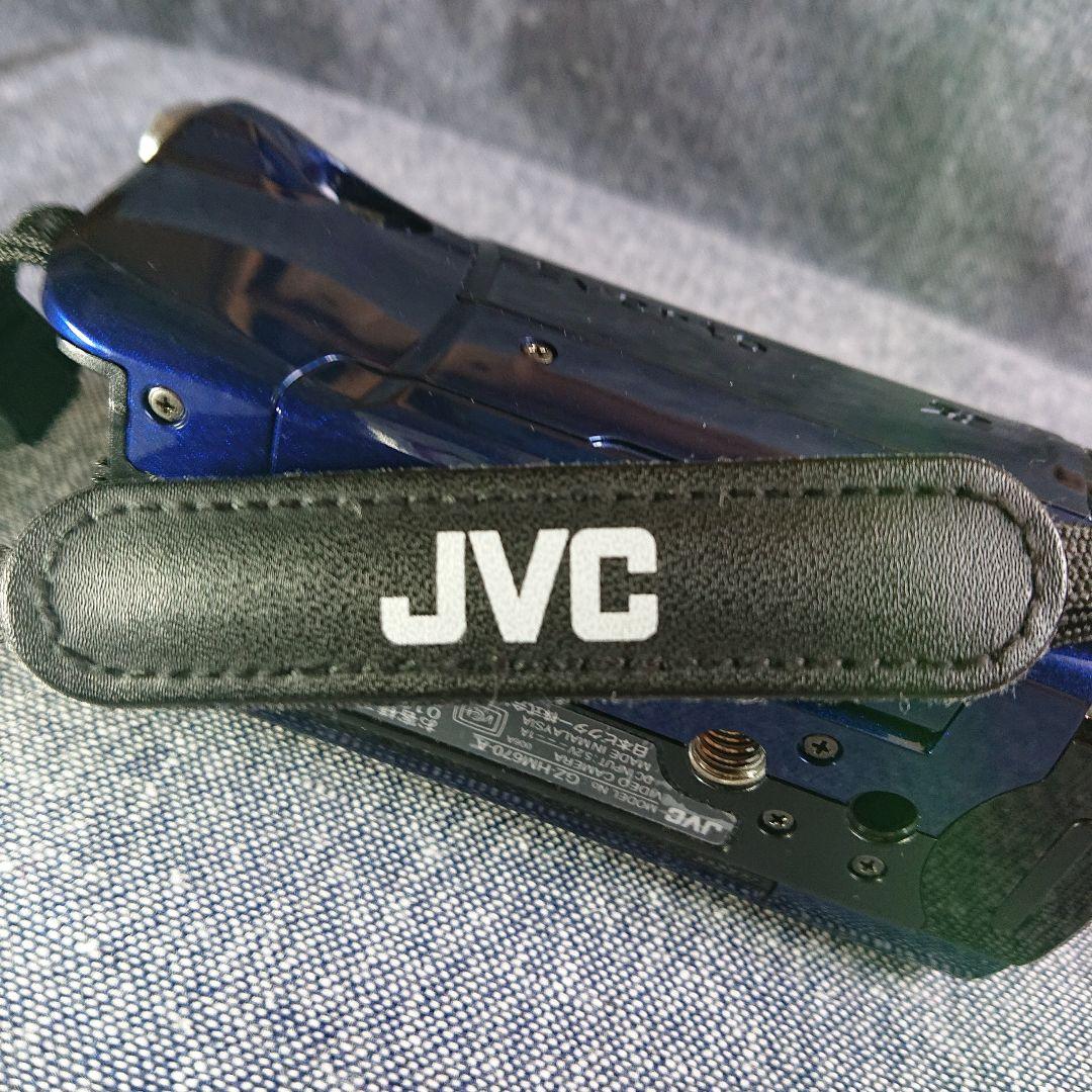 JVCビクター エブリオHD ビデオカメラ美品大容量バッテリー