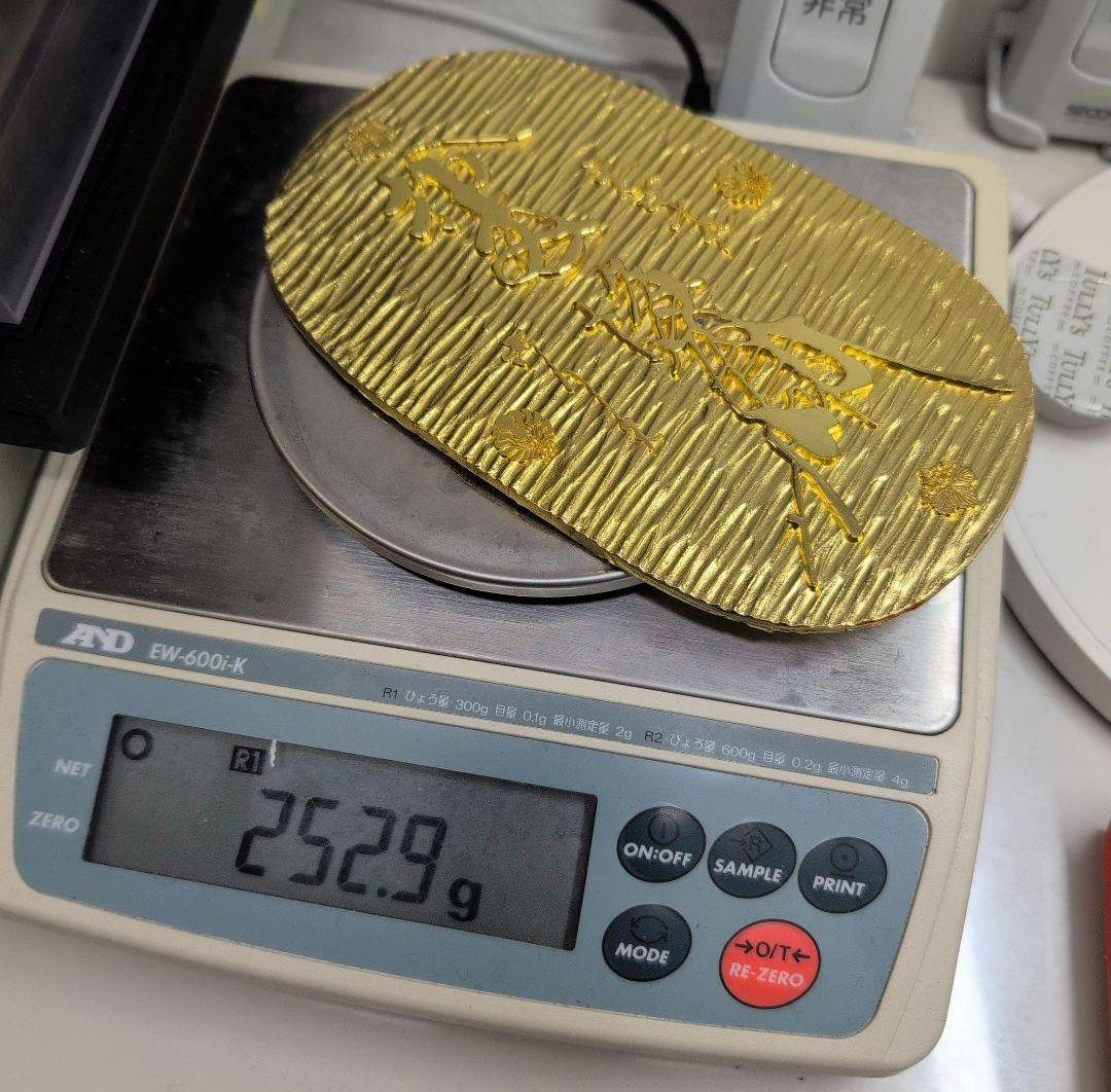 天正大判 出世招福大判 24KGP製太閤秀吉 金の杯2点セット まとめ売り