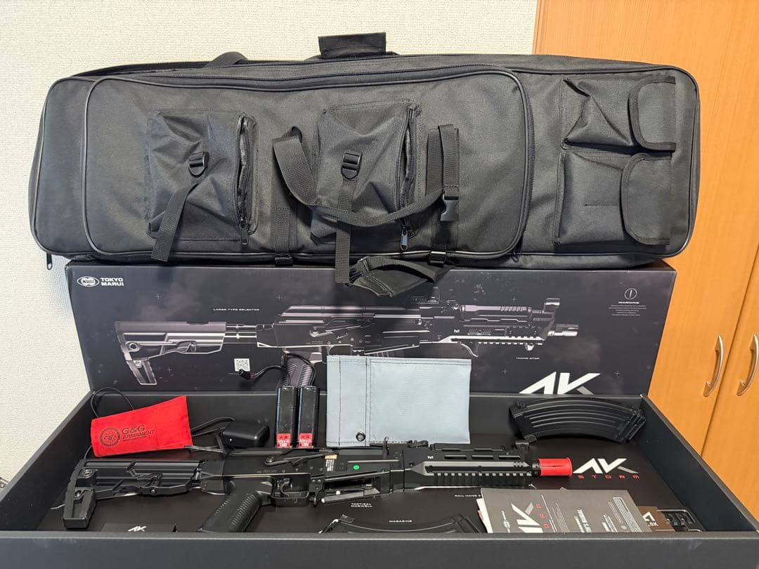 【美品】東京マルイ AKストーム 次世代電動ガン フルセット