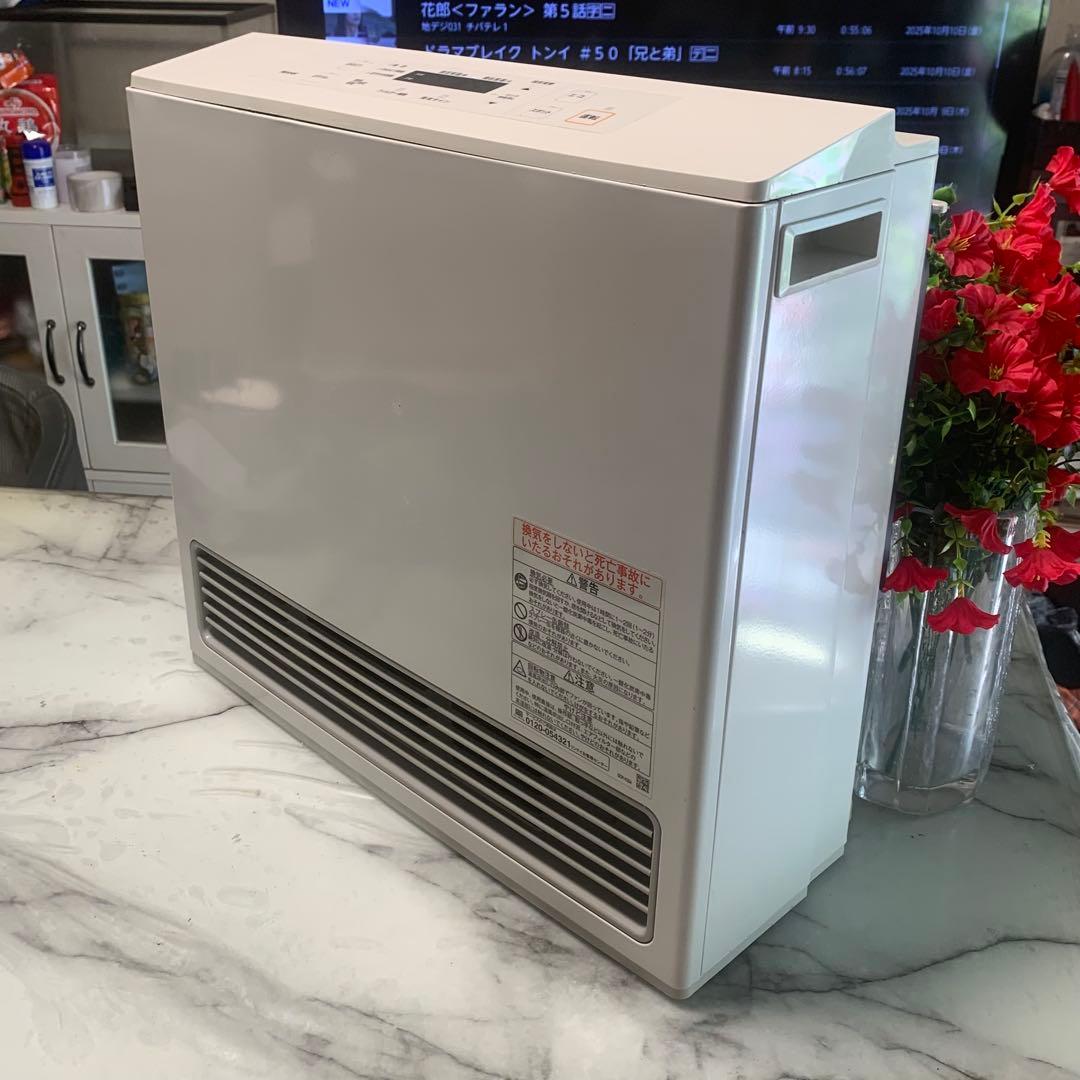 美品　2021年■Rinnaiガスファンヒーター都市ガス■RC-U5801E■