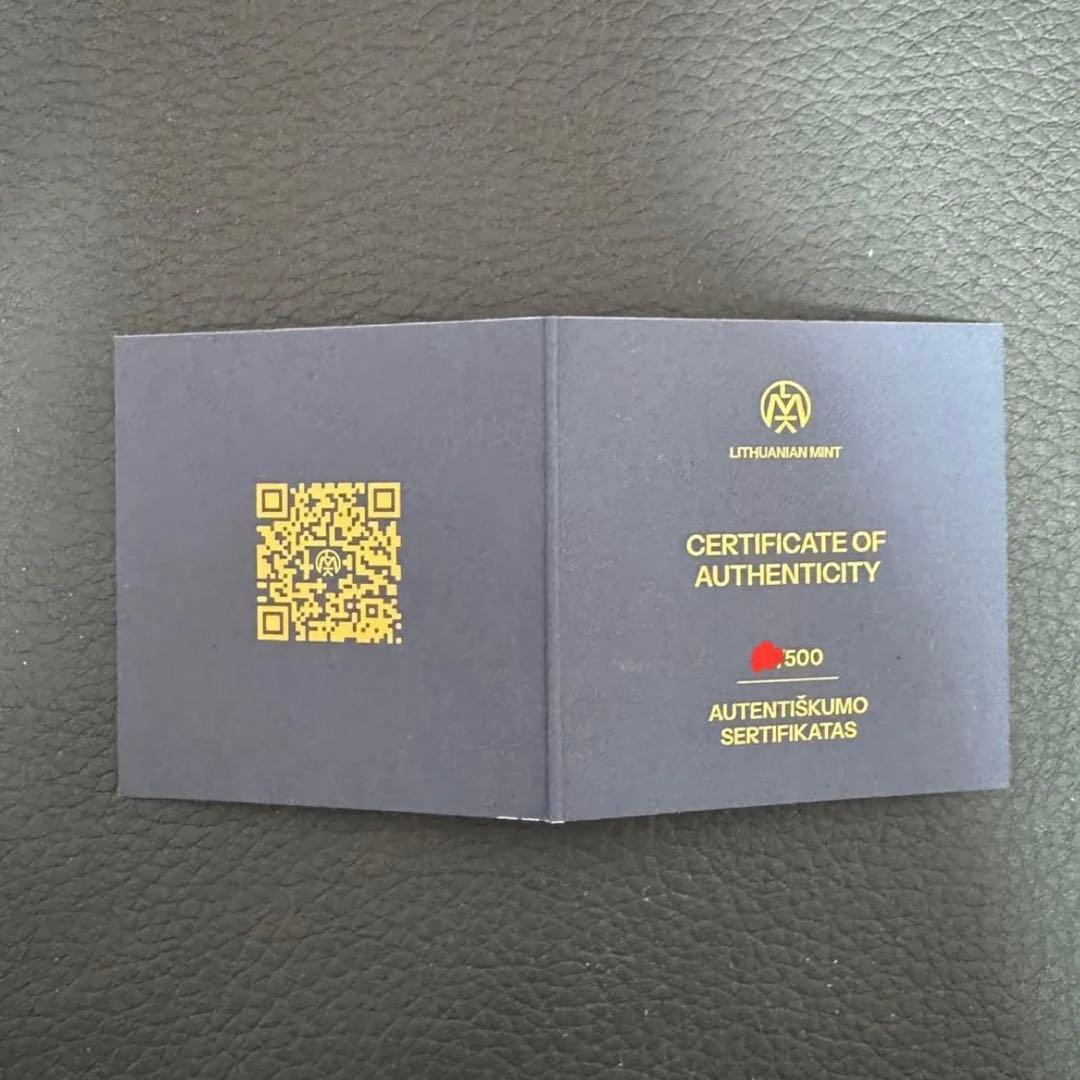 銀貨 グレートギャッツビー 極厚立体 クリスタル装飾 保証書付 世界500枚