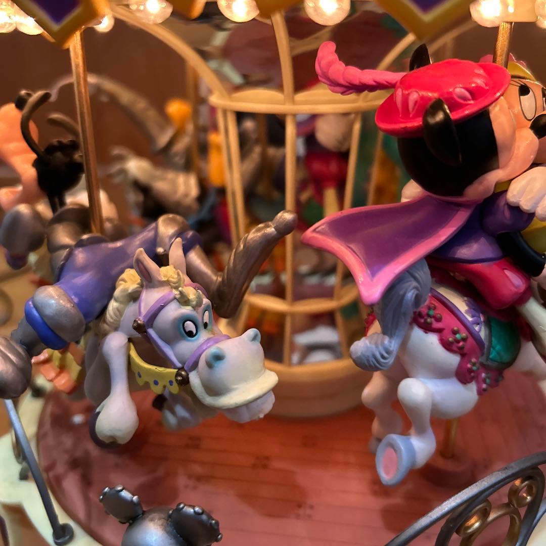 ディズニー　ミュージックモーション　オルゴール メリーゴーランド