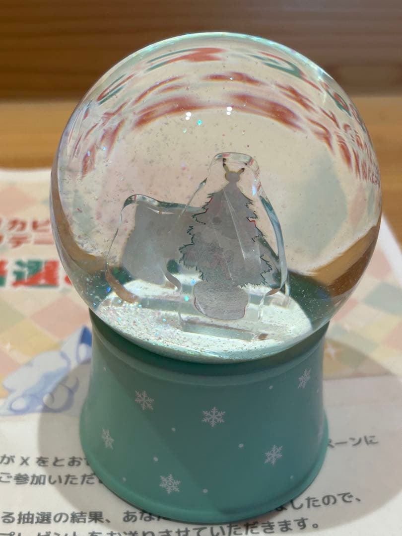 最安値❗️ポケモンスリープ 当選品 アローラロコン スノードーム 非売品 超美品！