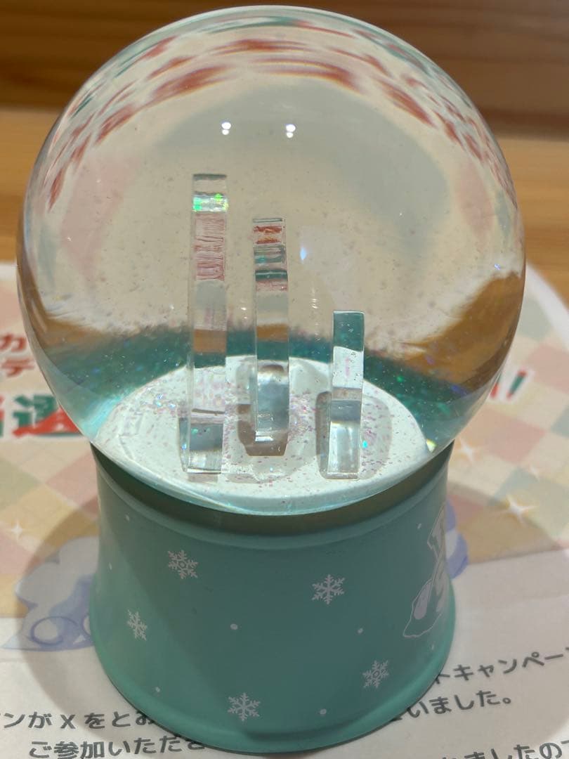 最安値❗️ポケモンスリープ 当選品 アローラロコン スノードーム 非売品 超美品！