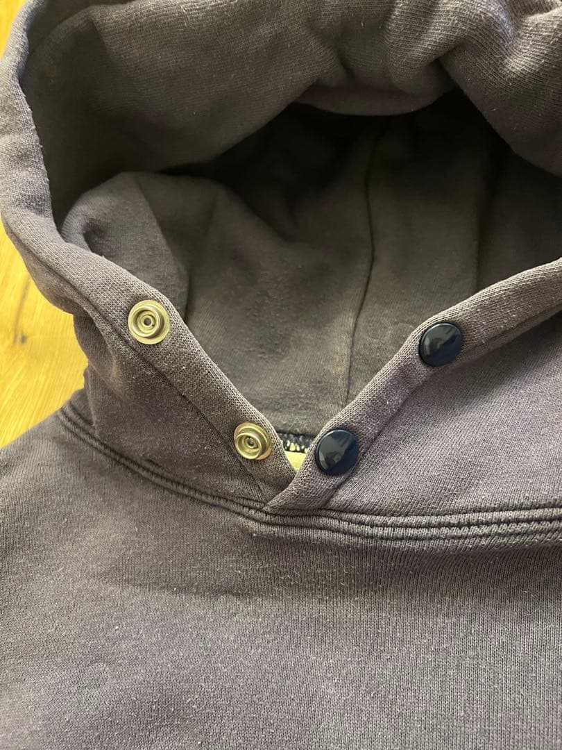 BODIES フード付きパーカー ダークグレー 38ウエアハウダブルフェイス