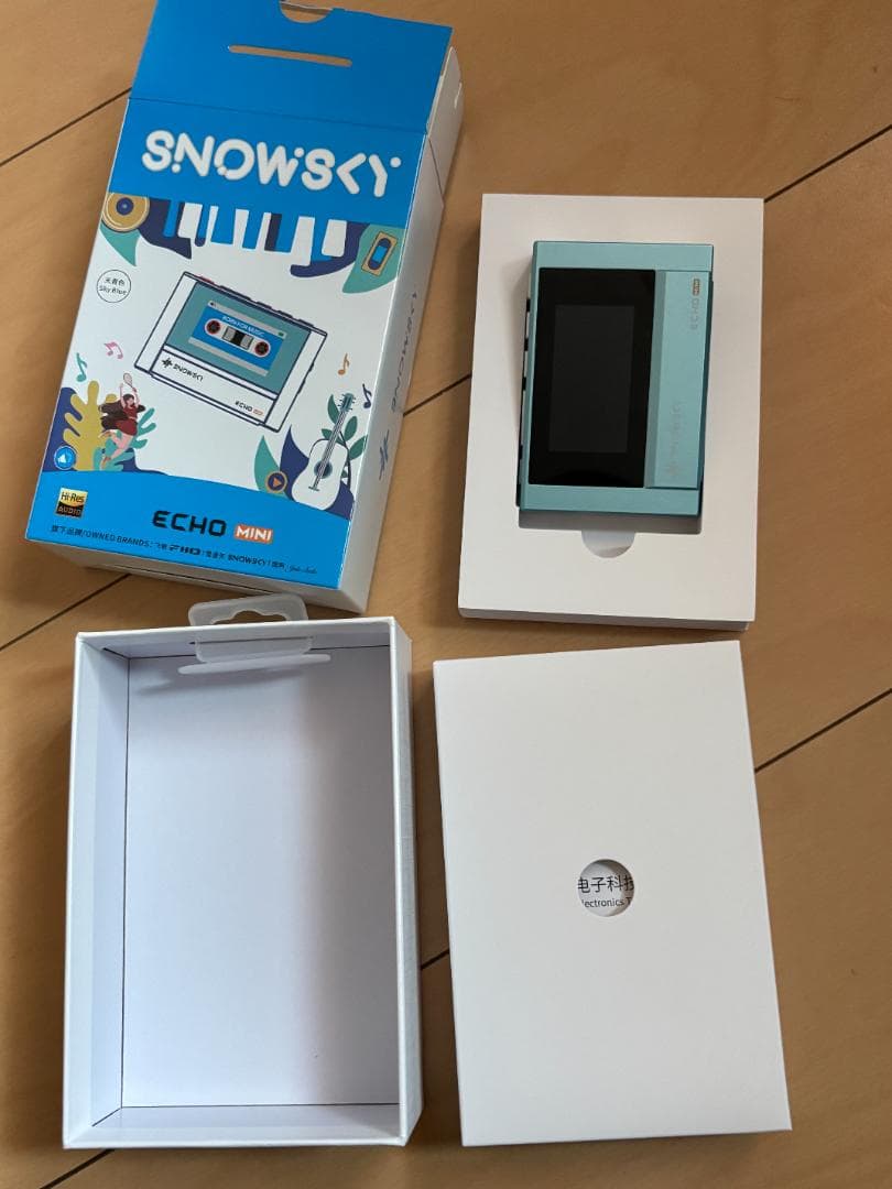 FiiO SKY ECHO MINI ハイレゾ対応DAP スカイブルー