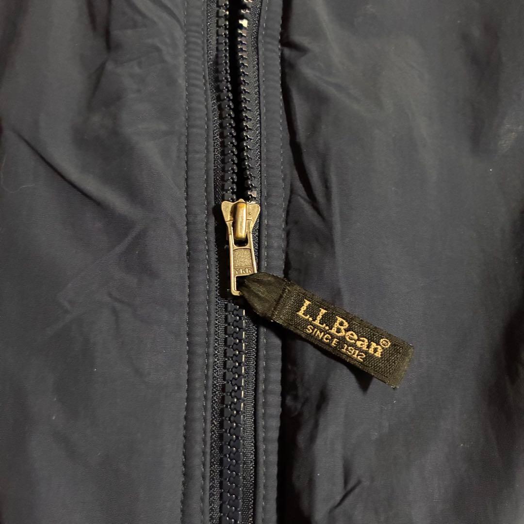 【希少】90s L.L.Bean ウォームアップジャケット刺繍ロゴ 古着 XL