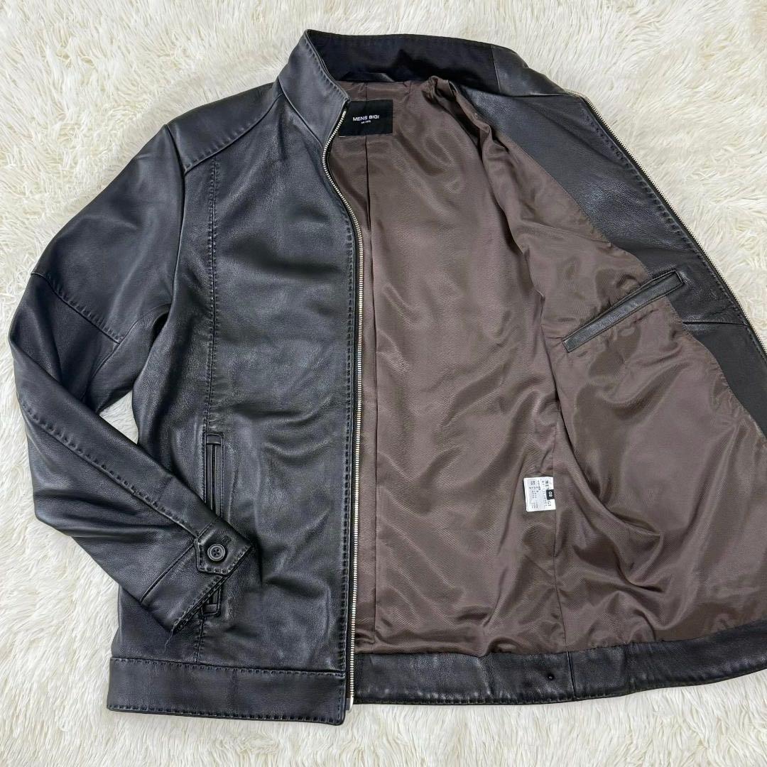 Katsuo Ohnuki様✨メンズビギ シングルライダース レザージャケット