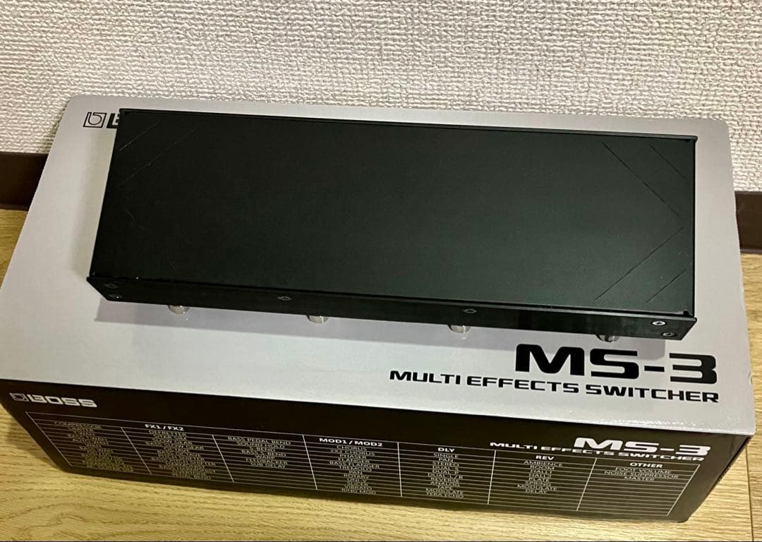 【ほぼ新品】BOSS MS-3 付属品完備