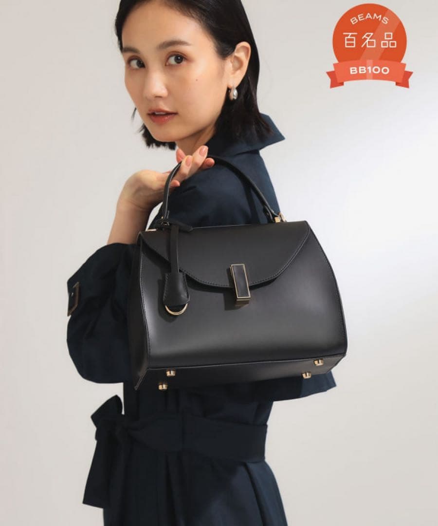 GIANNI NOTARO / BEAMS別注 フラップ ハンドバッグ