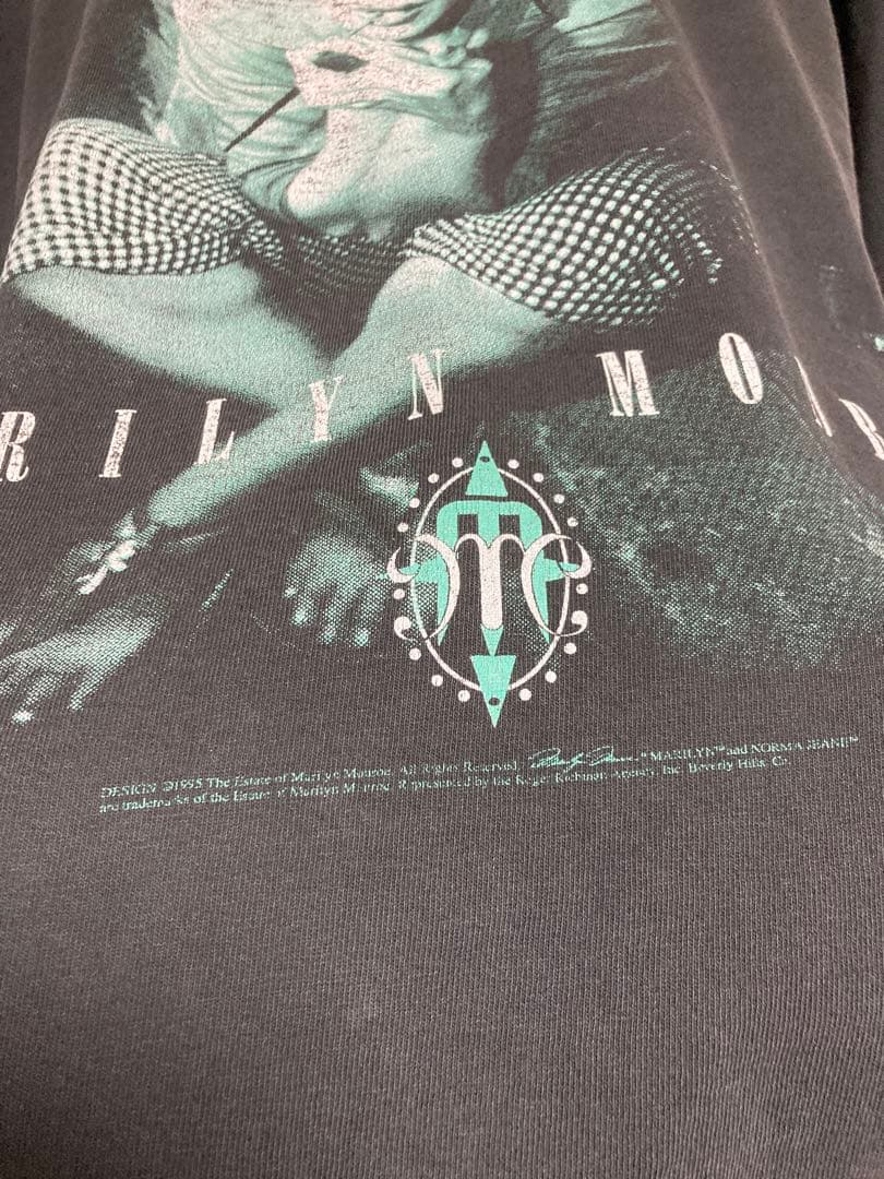 1995 Marilyn Monroe HOLLYWOOD Tシャツ　XL