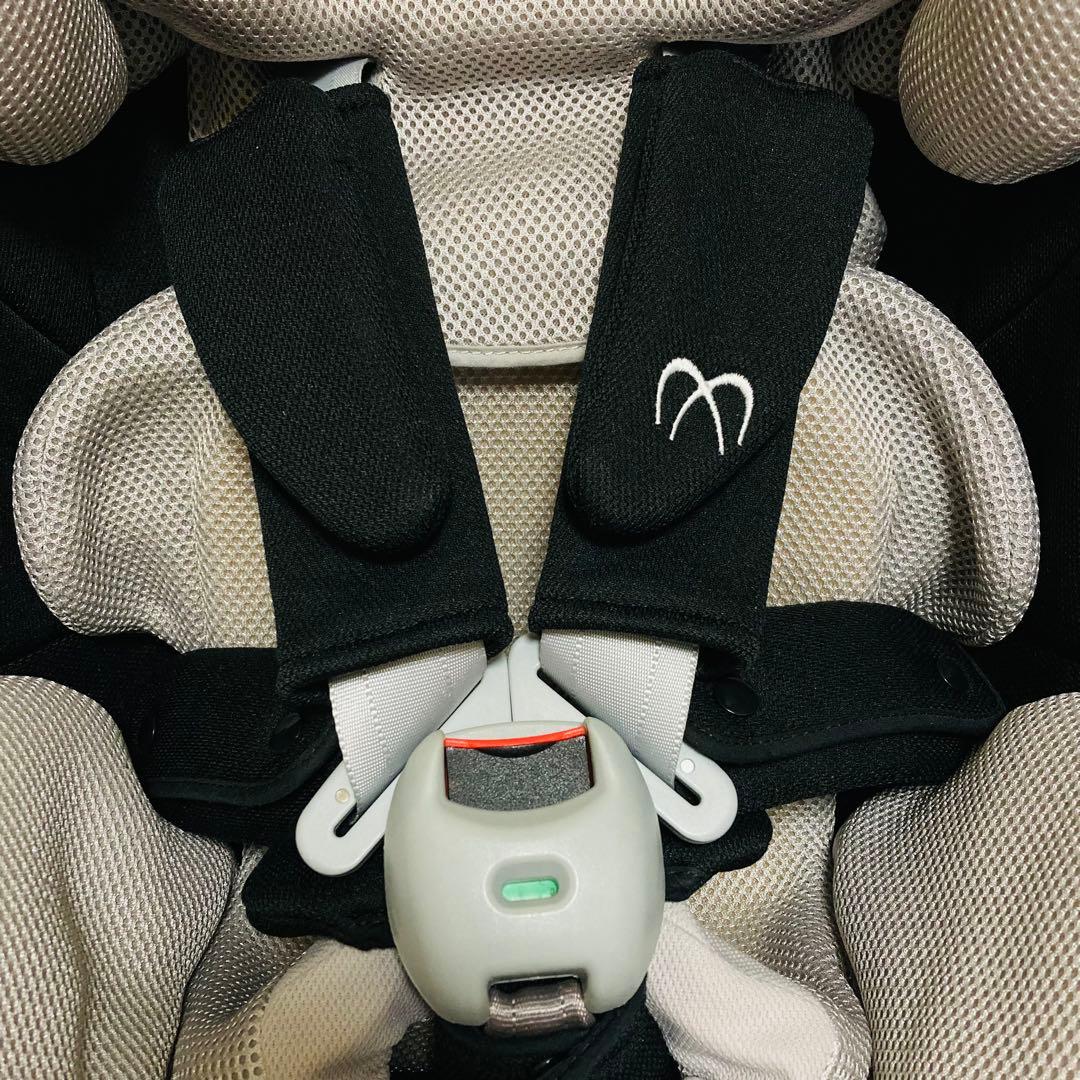 【良品】エールベベ　クルット　NT2 アドバンス　チャイルドシート　360°回転