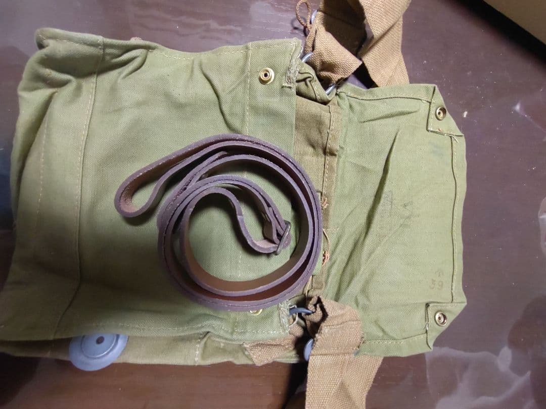 1940年代 WWII MKVII ショルダーバッグ W&G インディジョーンズ