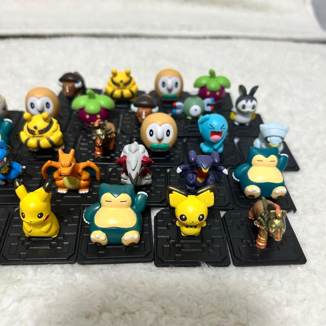 ポケモン モンコレGET 28体セット ピカチュウ カビゴン ガブリアス レア