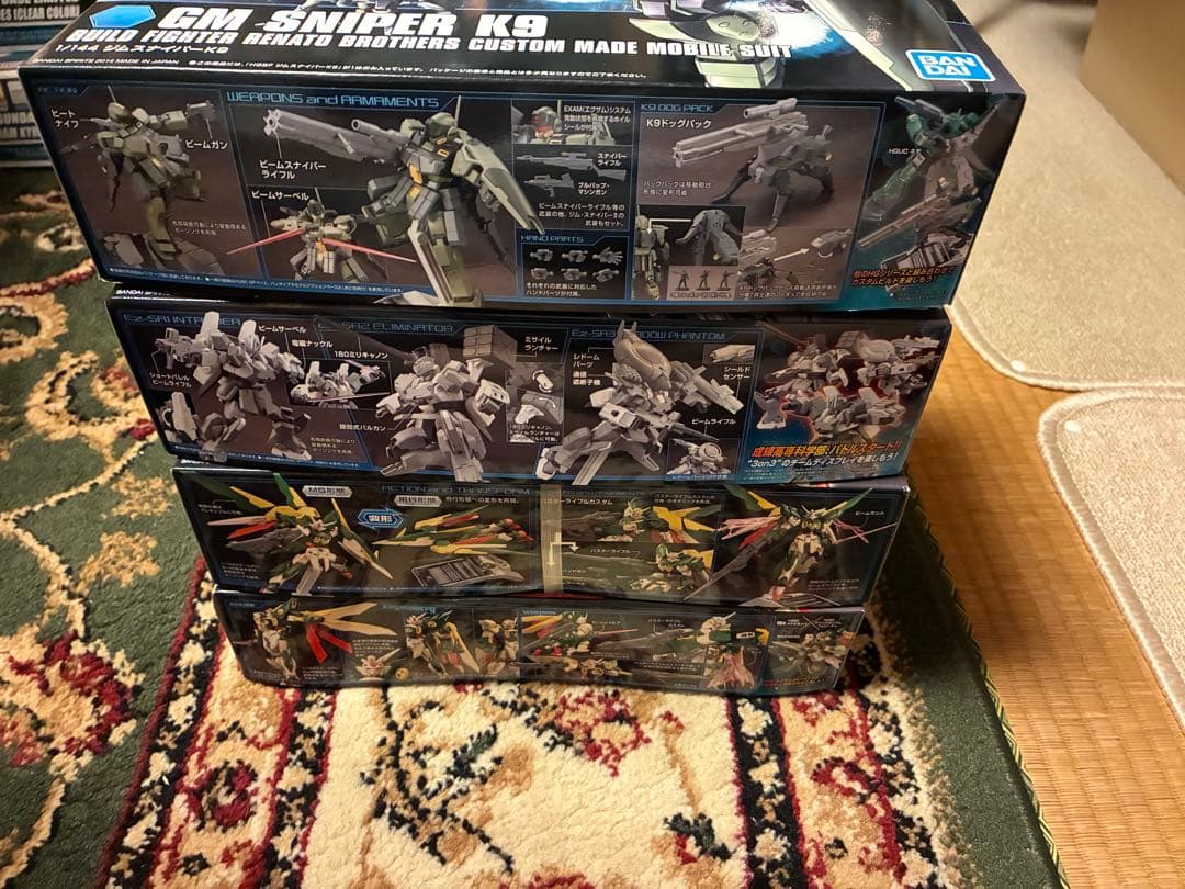 ガンプラセット ガンダムビルドファイターズセットガンダムビルドファイターズトライ