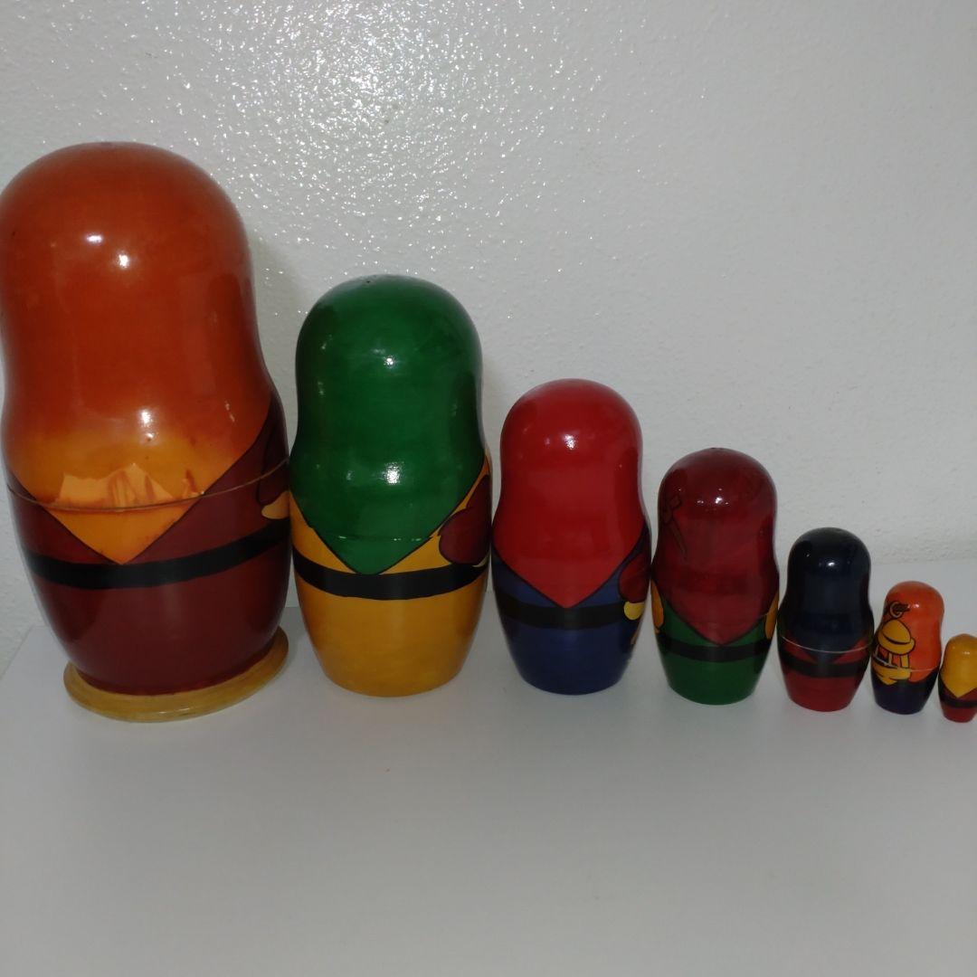 マトリョーシカ 7人のこびと 白雪姫 人形