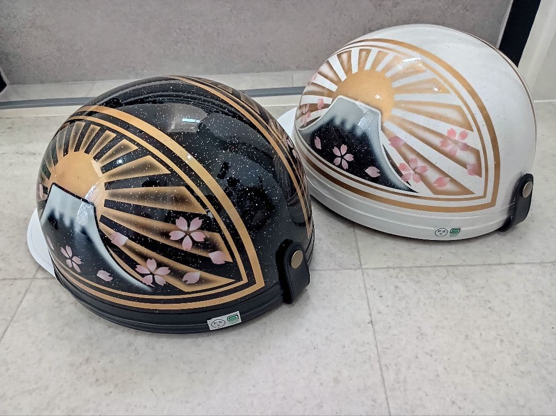 カスタムコルク半　黒金　白金　七色ラメ　セット