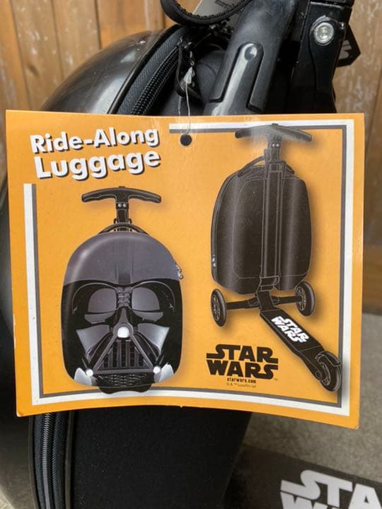 スターウォーズ  STARWARSキャリーケース　キックスケーター　ダースベイダ