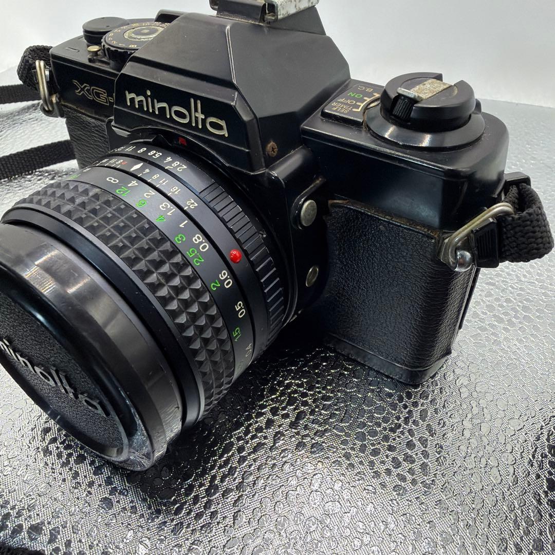Minolta XG-E 一眼レフカメラ レンズ2本セット