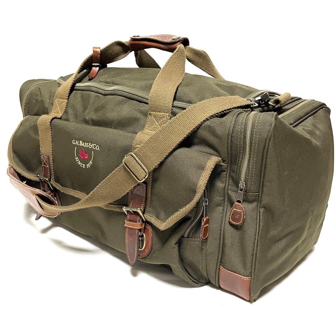 ★激レア★ヴィンテージ★G.H.BASS ジーエイチバス★大容量★ボストンバッグ