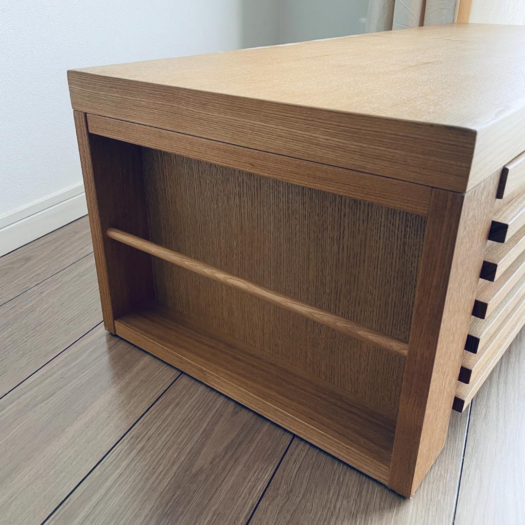 テレビボード 伸縮可 収納付き