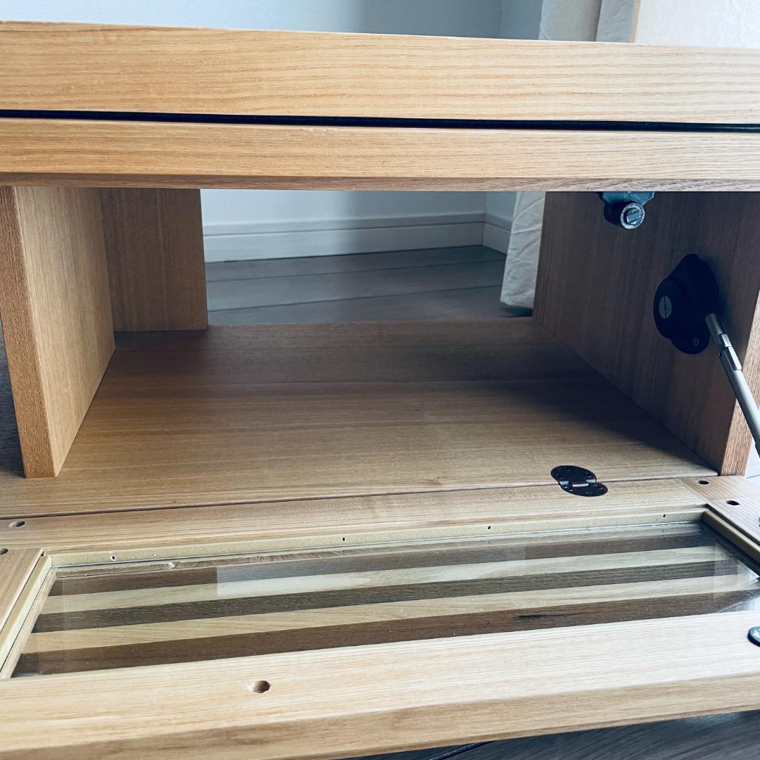 テレビボード 伸縮可 収納付き