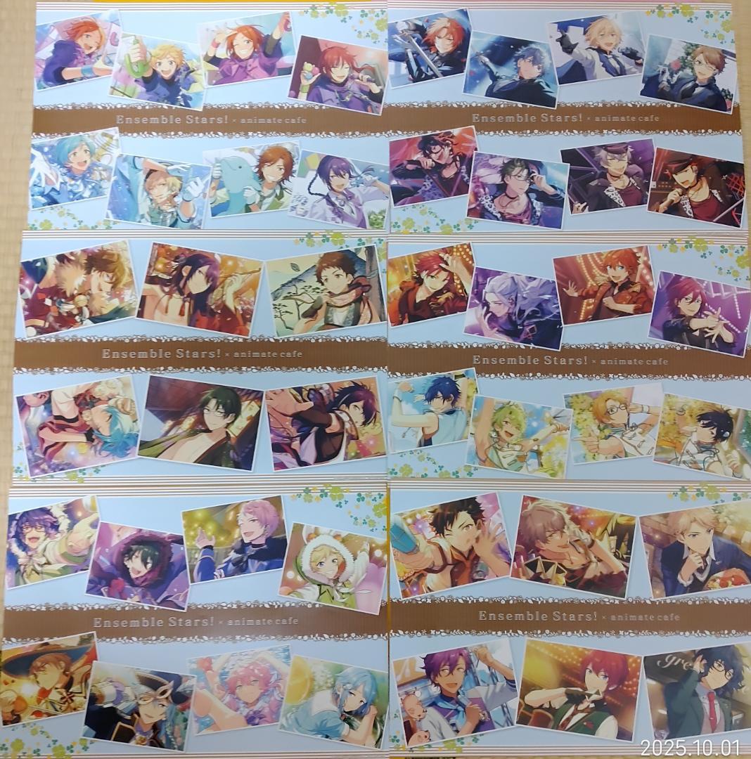 あんさんぶるスターズ！ アニメイトカフェ コラボ ランチョンマット　希少