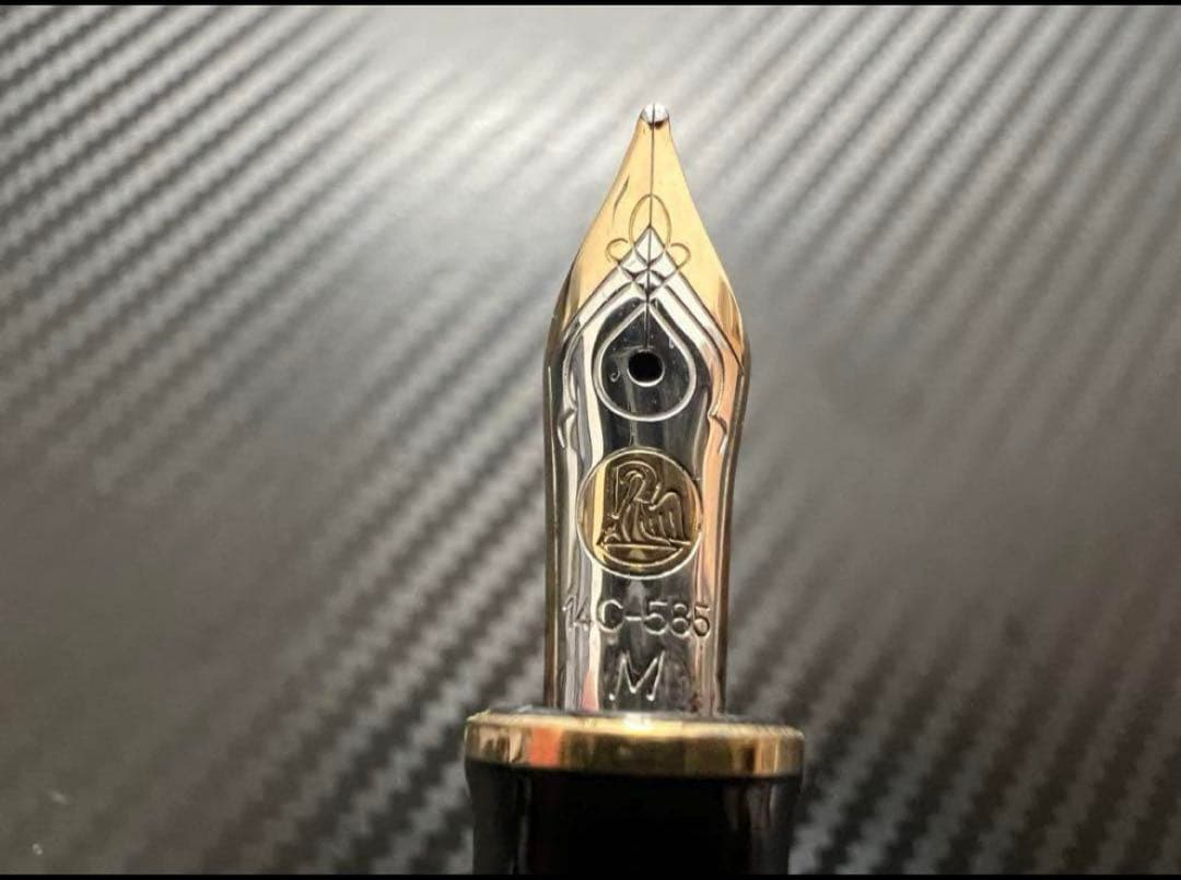 ペリカン スーべレーン M400 緑縞 グリーン 万年筆 M 中字