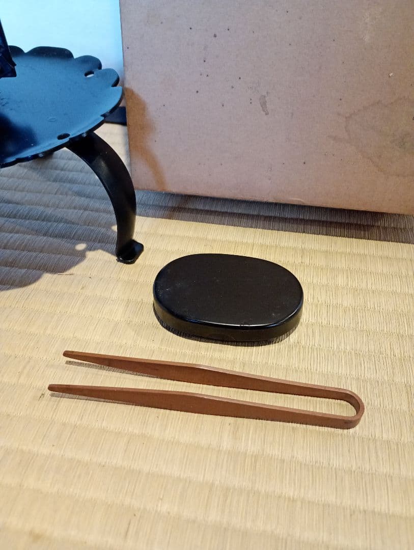 【茶道具】膳燭 夜咄道具 燭台 灯具　その他982
