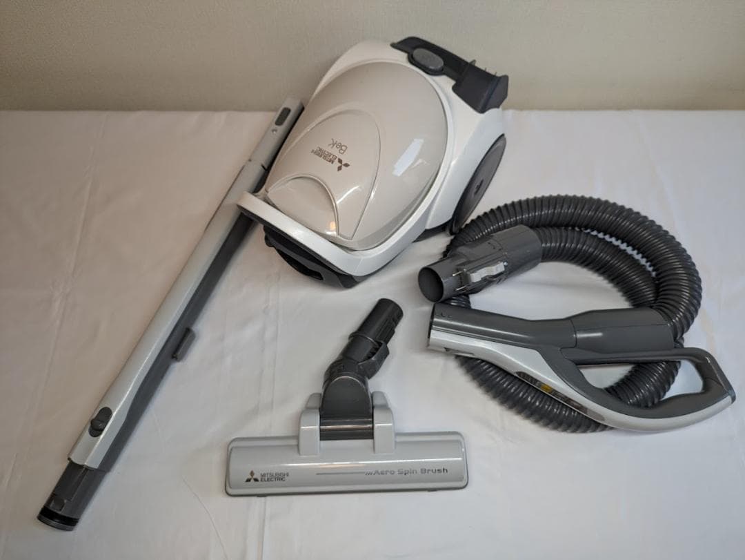 三菱電機 紙パック式掃除機 Be-K (ビケイ) TC-FJ2D-C アイボリー