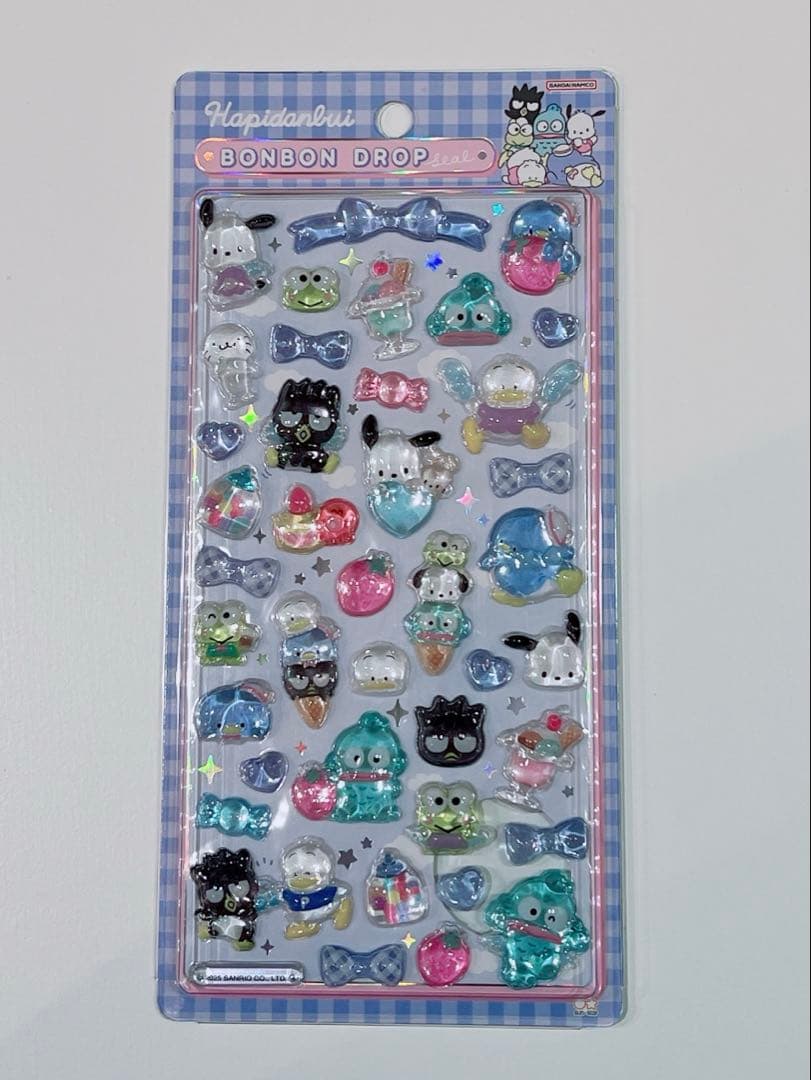 【国内正規品】サンリオボンボンドロップシール 8枚セット