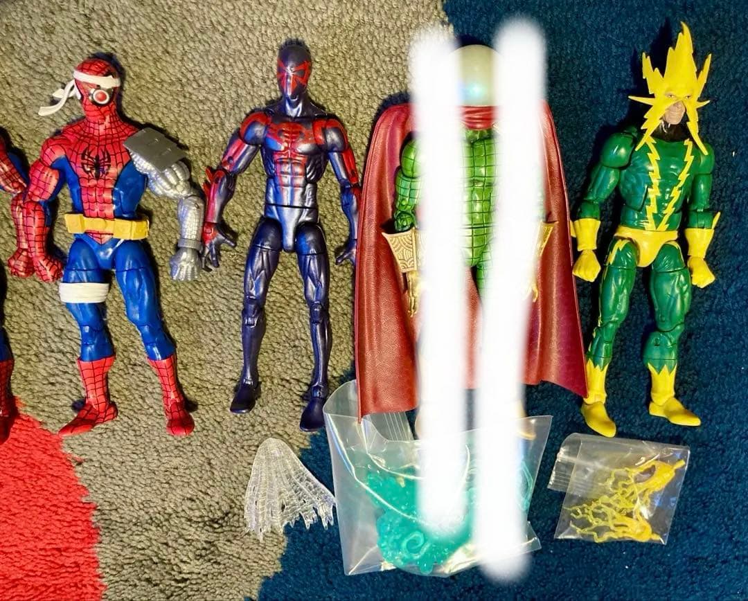 マーベルレジェンド レトロパッケージ スパイダーマン 6体まとめ