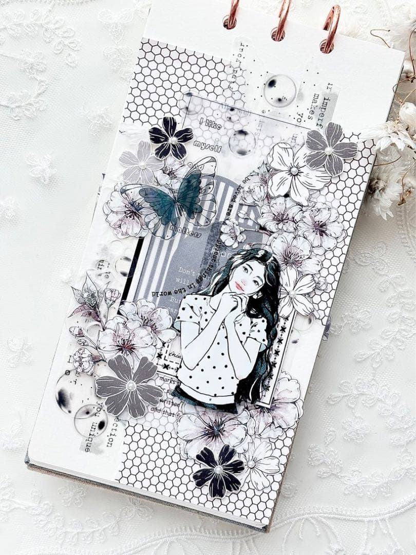 コラージュ素材　紙もの　素材紙　【1920】