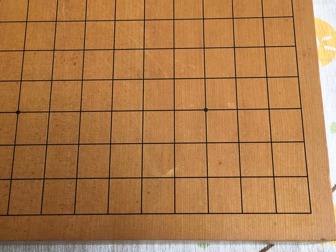 卓上碁盤　碁盤　本榧 天地柾目　厚さ約6cm 縦46cm 横約42cm