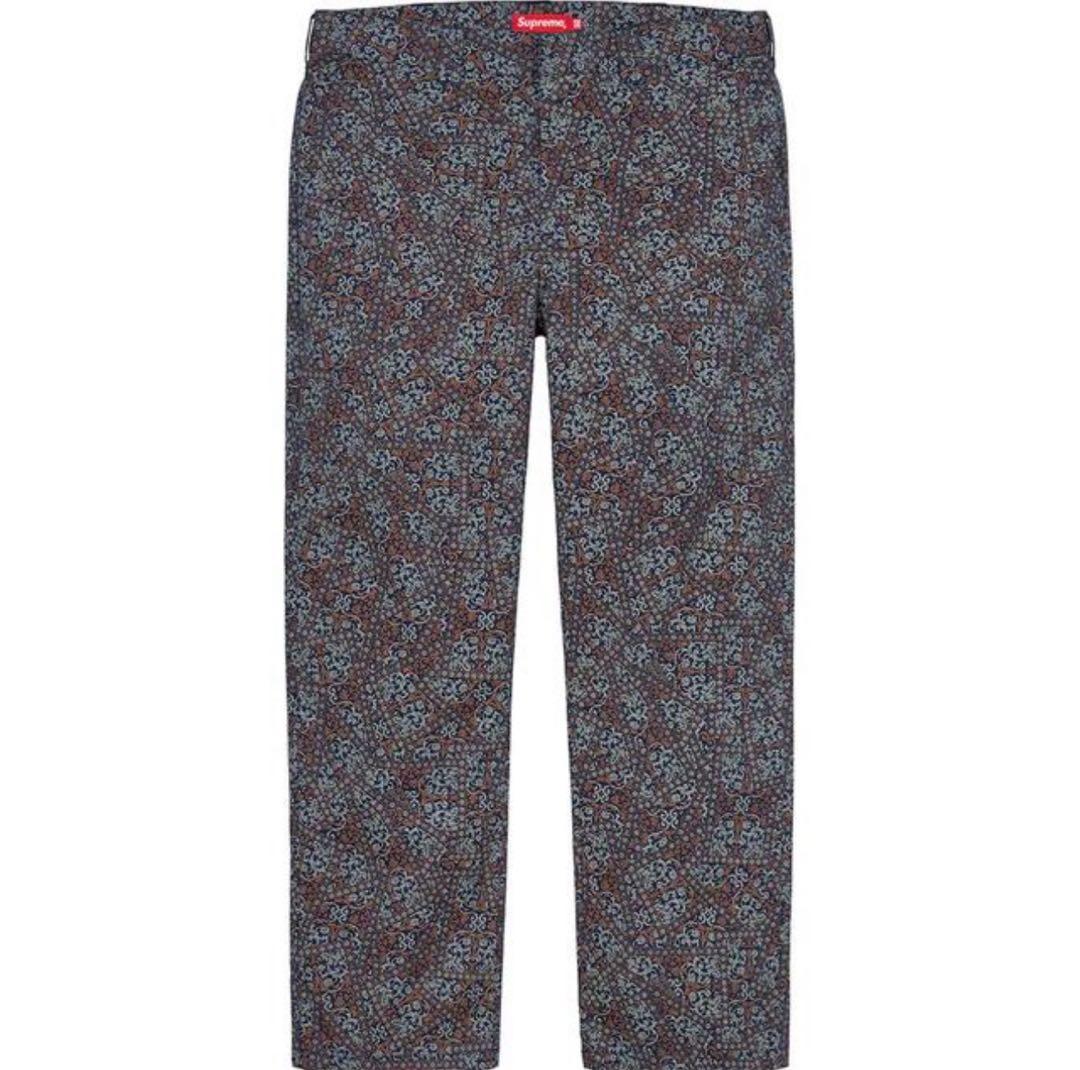 期間限定セールSupreme 21AW シュプリーム ワークパンツ　早い者勝ち