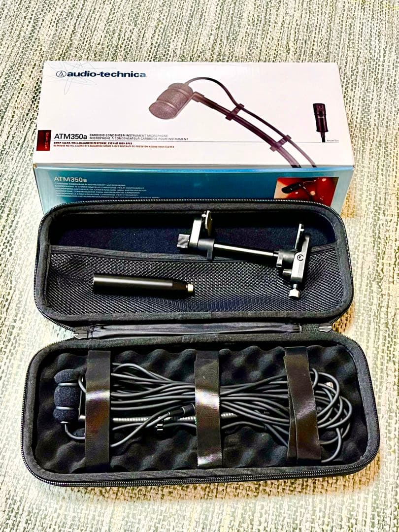 audio-technica ATM350a コンデンサーマイク