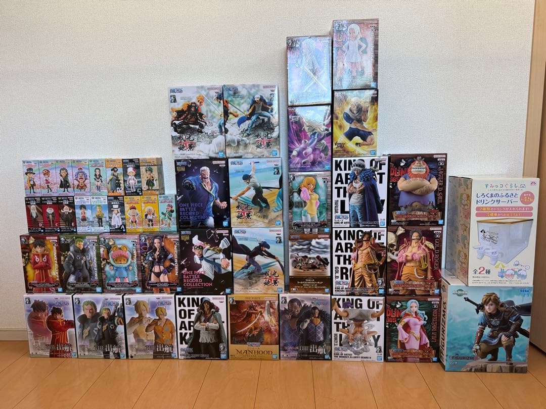 ワンピース　ハンターハンターフィギュア