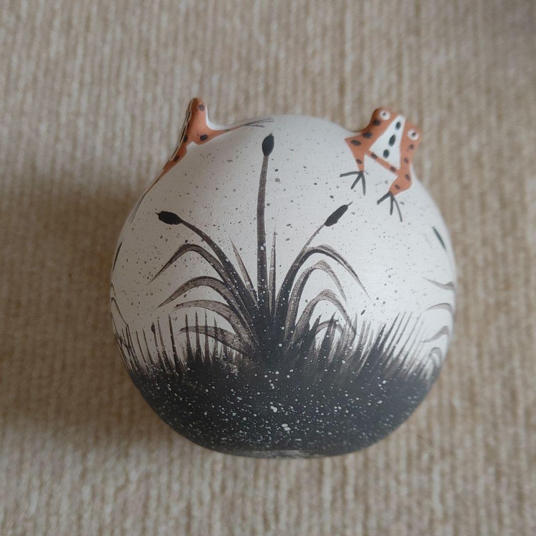 ズニZUNI ポタリー　カエル　ネイティブアメリカン　インディアンジュエリー