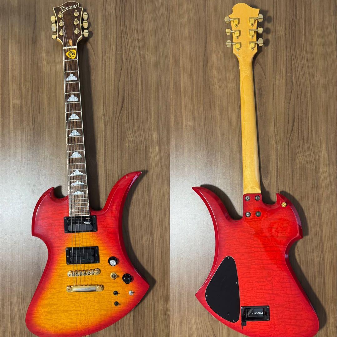 Burny MG-145S Cherry Sunburst hideモデル